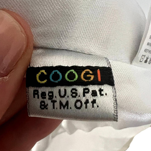 Coogi White & Multicolor Kaleidoscope Abstract Print Zip Front Jacket Small EUC - Picture 9 of 11